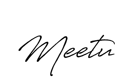 It looks lik you need a new signature style for name Meetu. Design unique handwritten (Antro_Vectra_Bolder) signature with our free signature maker in just a few clicks. Meetu signature style 7 images and pictures png