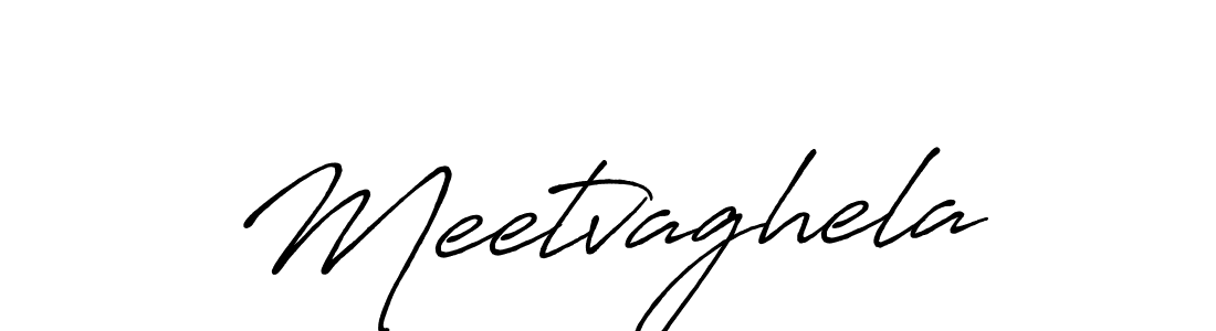 Also we have Meetvaghela name is the best signature style. Create professional handwritten signature collection using Antro_Vectra_Bolder autograph style. Meetvaghela signature style 7 images and pictures png