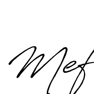 if you are searching for the best signature style for your name Mef. so please give up your signature search. here we have designed multiple signature styles  using Antro_Vectra_Bolder. Mef signature style 7 images and pictures png