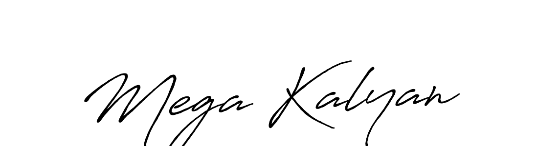 It looks lik you need a new signature style for name Mega Kalyan. Design unique handwritten (Antro_Vectra_Bolder) signature with our free signature maker in just a few clicks. Mega Kalyan signature style 7 images and pictures png