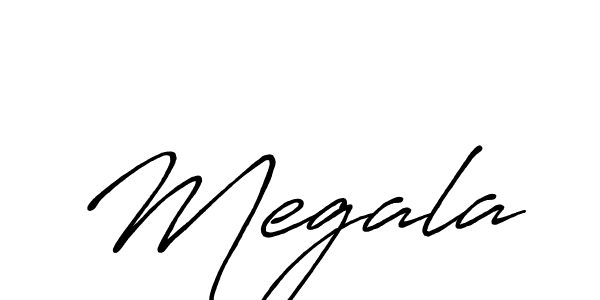 if you are searching for the best signature style for your name Megala. so please give up your signature search. here we have designed multiple signature styles  using Antro_Vectra_Bolder. Megala signature style 7 images and pictures png