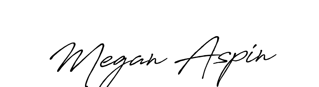 Also we have Megan Aspin name is the best signature style. Create professional handwritten signature collection using Antro_Vectra_Bolder autograph style. Megan Aspin signature style 7 images and pictures png