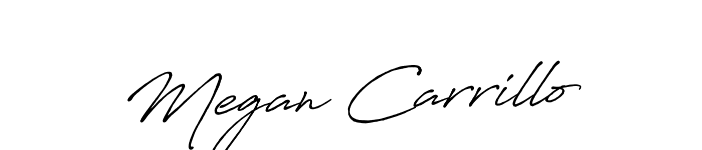 You can use this online signature creator to create a handwritten signature for the name Megan Carrillo. This is the best online autograph maker. Megan Carrillo signature style 7 images and pictures png