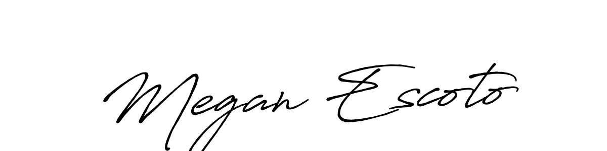 Best and Professional Signature Style for Megan Escoto. Antro_Vectra_Bolder Best Signature Style Collection. Megan Escoto signature style 7 images and pictures png
