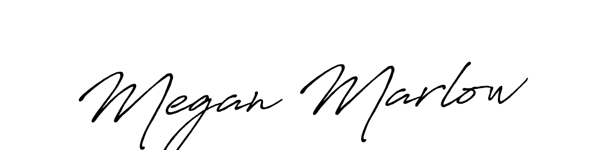 Make a beautiful signature design for name Megan Marlow. Use this online signature maker to create a handwritten signature for free. Megan Marlow signature style 7 images and pictures png