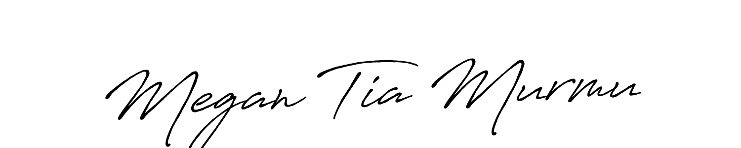 Similarly Antro_Vectra_Bolder is the best handwritten signature design. Signature creator online .You can use it as an online autograph creator for name Megan Tia Murmu. Megan Tia Murmu signature style 7 images and pictures png