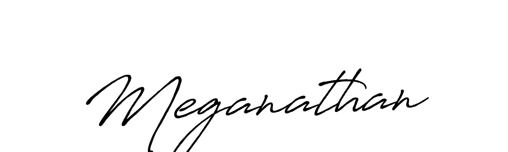 Make a beautiful signature design for name Meganathan. Use this online signature maker to create a handwritten signature for free. Meganathan signature style 7 images and pictures png