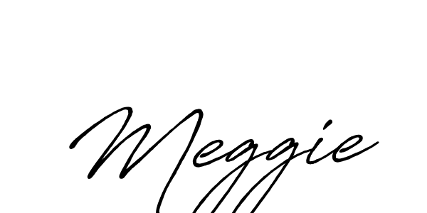 Use a signature maker to create a handwritten signature online. With this signature software, you can design (Antro_Vectra_Bolder) your own signature for name Meggie. Meggie signature style 7 images and pictures png