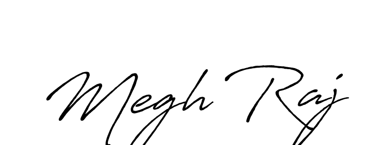 It looks lik you need a new signature style for name Megh Raj. Design unique handwritten (Antro_Vectra_Bolder) signature with our free signature maker in just a few clicks. Megh Raj signature style 7 images and pictures png