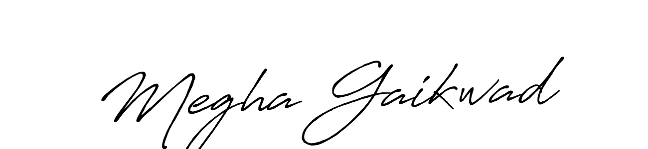 Also You can easily find your signature by using the search form. We will create Megha Gaikwad name handwritten signature images for you free of cost using Antro_Vectra_Bolder sign style. Megha Gaikwad signature style 7 images and pictures png