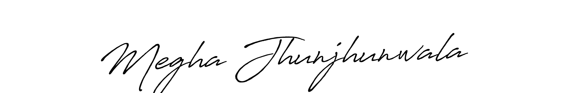 The best way (Antro_Vectra_Bolder) to make a short signature is to pick only two or three words in your name. The name Megha Jhunjhunwala include a total of six letters. For converting this name. Megha Jhunjhunwala signature style 7 images and pictures png