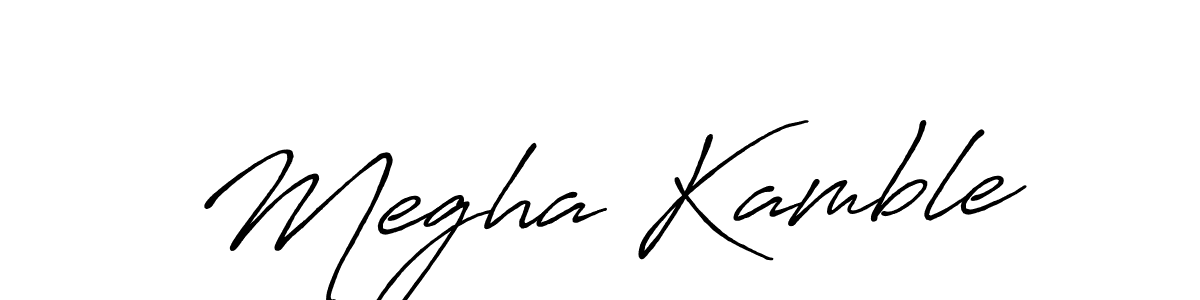Make a beautiful signature design for name Megha Kamble. Use this online signature maker to create a handwritten signature for free. Megha Kamble signature style 7 images and pictures png