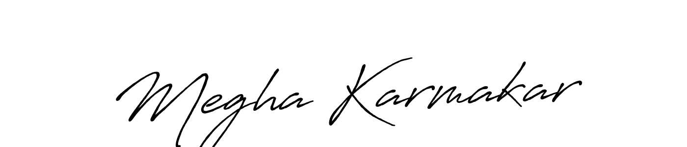 Make a short Megha Karmakar signature style. Manage your documents anywhere anytime using Antro_Vectra_Bolder. Create and add eSignatures, submit forms, share and send files easily. Megha Karmakar signature style 7 images and pictures png