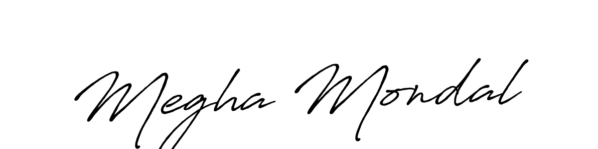 Similarly Antro_Vectra_Bolder is the best handwritten signature design. Signature creator online .You can use it as an online autograph creator for name Megha Mondal. Megha Mondal signature style 7 images and pictures png