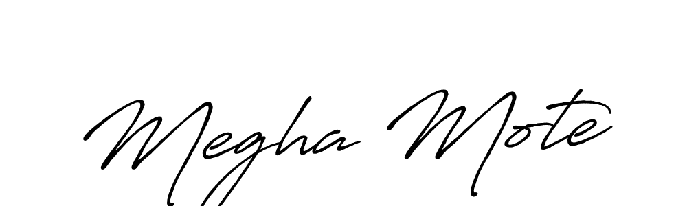 Similarly Antro_Vectra_Bolder is the best handwritten signature design. Signature creator online .You can use it as an online autograph creator for name Megha Mote. Megha Mote signature style 7 images and pictures png