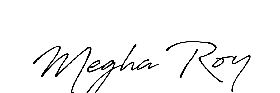 It looks lik you need a new signature style for name Megha Roy. Design unique handwritten (Antro_Vectra_Bolder) signature with our free signature maker in just a few clicks. Megha Roy signature style 7 images and pictures png