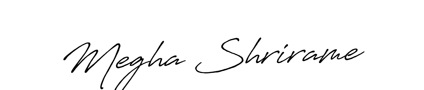 This is the best signature style for the Megha Shrirame name. Also you like these signature font (Antro_Vectra_Bolder). Mix name signature. Megha Shrirame signature style 7 images and pictures png