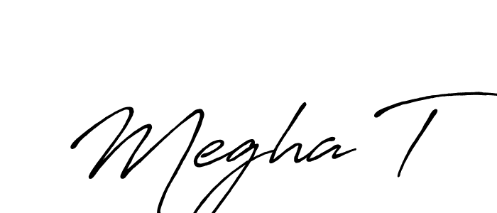if you are searching for the best signature style for your name Megha T. so please give up your signature search. here we have designed multiple signature styles  using Antro_Vectra_Bolder. Megha T signature style 7 images and pictures png