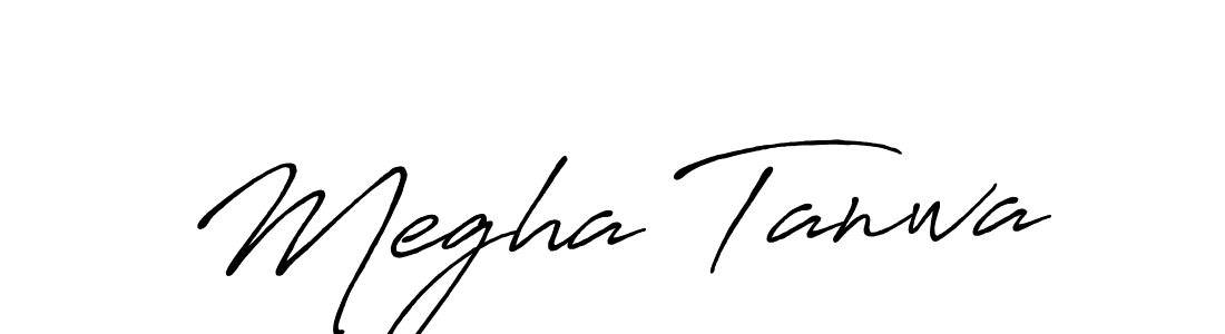 if you are searching for the best signature style for your name Megha Tanwa. so please give up your signature search. here we have designed multiple signature styles  using Antro_Vectra_Bolder. Megha Tanwa signature style 7 images and pictures png