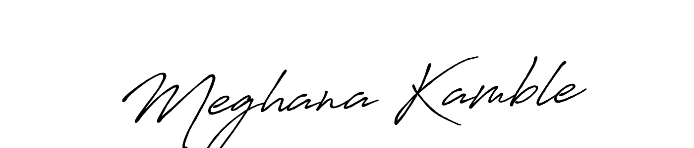 Similarly Antro_Vectra_Bolder is the best handwritten signature design. Signature creator online .You can use it as an online autograph creator for name Meghana Kamble. Meghana Kamble signature style 7 images and pictures png