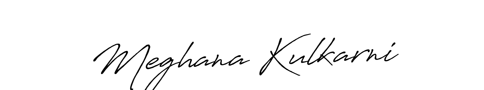 Make a short Meghana Kulkarni signature style. Manage your documents anywhere anytime using Antro_Vectra_Bolder. Create and add eSignatures, submit forms, share and send files easily. Meghana Kulkarni signature style 7 images and pictures png