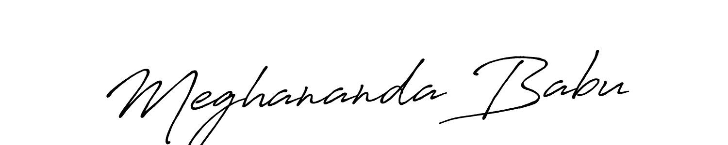 Best and Professional Signature Style for Meghananda Babu. Antro_Vectra_Bolder Best Signature Style Collection. Meghananda Babu signature style 7 images and pictures png