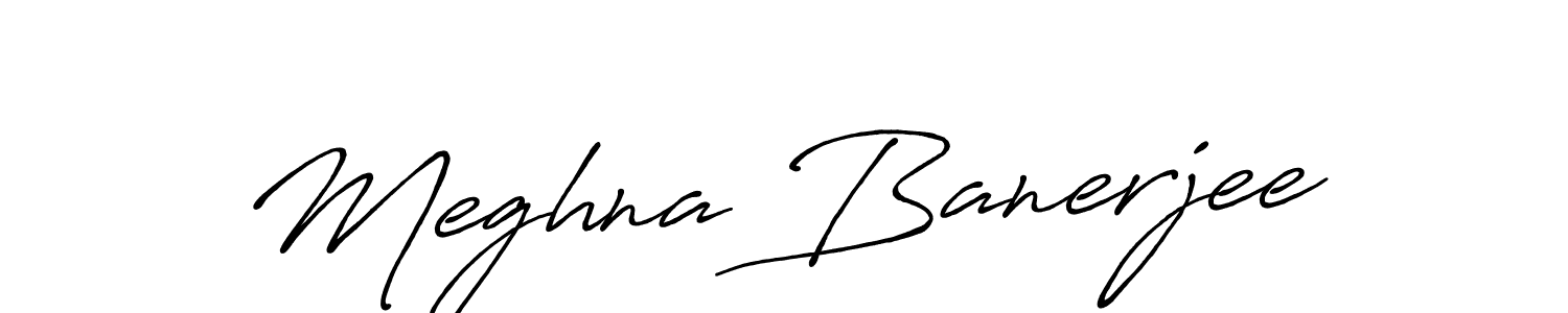 The best way (Antro_Vectra_Bolder) to make a short signature is to pick only two or three words in your name. The name Meghna Banerjee include a total of six letters. For converting this name. Meghna Banerjee signature style 7 images and pictures png