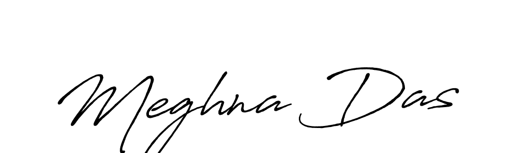 Use a signature maker to create a handwritten signature online. With this signature software, you can design (Antro_Vectra_Bolder) your own signature for name Meghna Das. Meghna Das signature style 7 images and pictures png