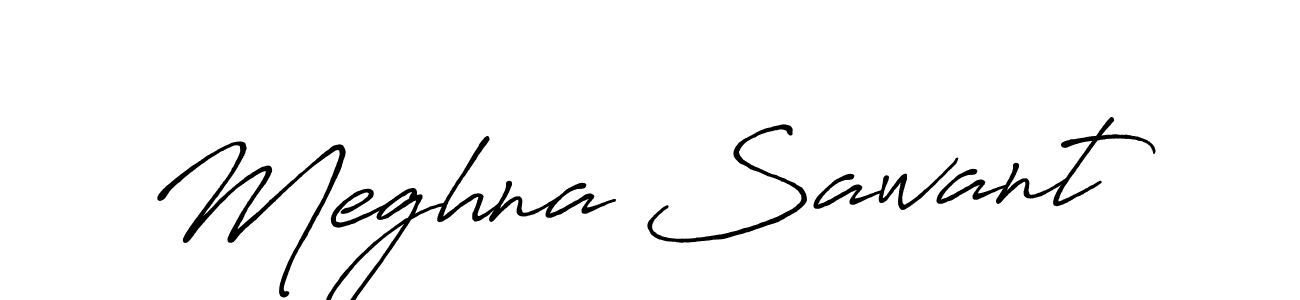 if you are searching for the best signature style for your name Meghna Sawant. so please give up your signature search. here we have designed multiple signature styles  using Antro_Vectra_Bolder. Meghna Sawant signature style 7 images and pictures png
