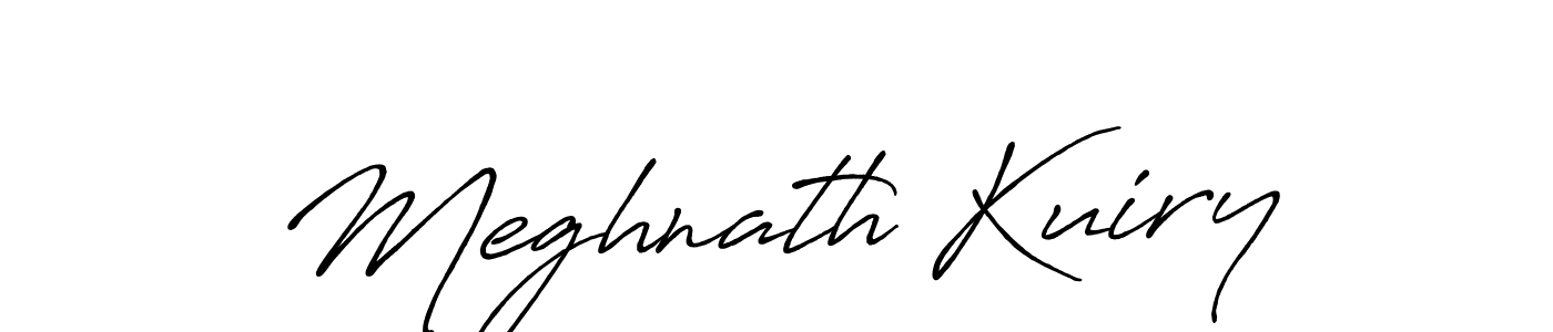Use a signature maker to create a handwritten signature online. With this signature software, you can design (Antro_Vectra_Bolder) your own signature for name Meghnath Kuiry. Meghnath Kuiry signature style 7 images and pictures png