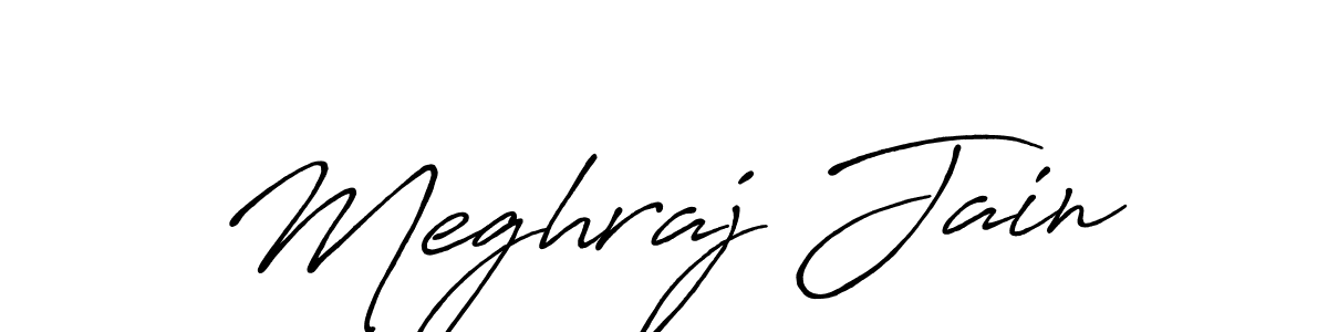 Make a beautiful signature design for name Meghraj Jain. Use this online signature maker to create a handwritten signature for free. Meghraj Jain signature style 7 images and pictures png
