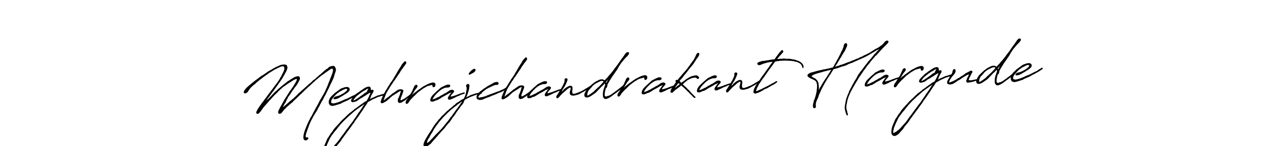 Also You can easily find your signature by using the search form. We will create Meghrajchandrakant Hargude name handwritten signature images for you free of cost using Antro_Vectra_Bolder sign style. Meghrajchandrakant Hargude signature style 7 images and pictures png
