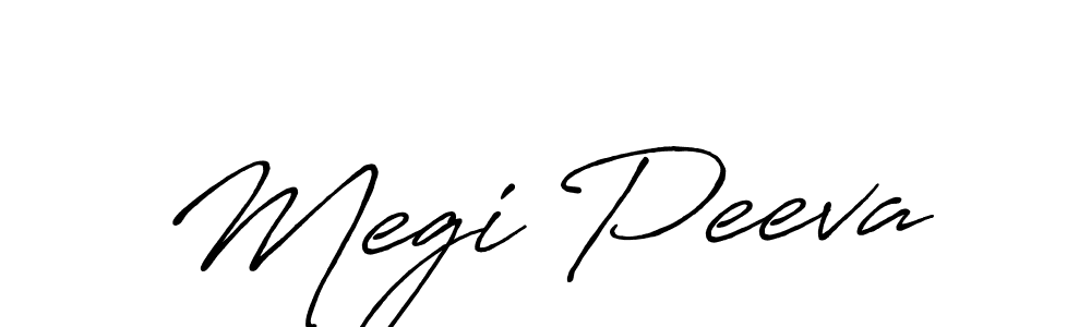 if you are searching for the best signature style for your name Megi Peeva. so please give up your signature search. here we have designed multiple signature styles  using Antro_Vectra_Bolder. Megi Peeva signature style 7 images and pictures png