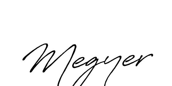 Design your own signature with our free online signature maker. With this signature software, you can create a handwritten (Antro_Vectra_Bolder) signature for name Megyer. Megyer signature style 7 images and pictures png