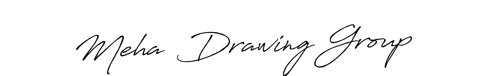 if you are searching for the best signature style for your name Meha  Drawing Group. so please give up your signature search. here we have designed multiple signature styles  using Antro_Vectra_Bolder. Meha  Drawing Group signature style 7 images and pictures png