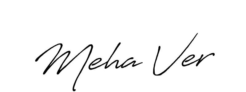 You can use this online signature creator to create a handwritten signature for the name Meha Ver. This is the best online autograph maker. Meha Ver signature style 7 images and pictures png