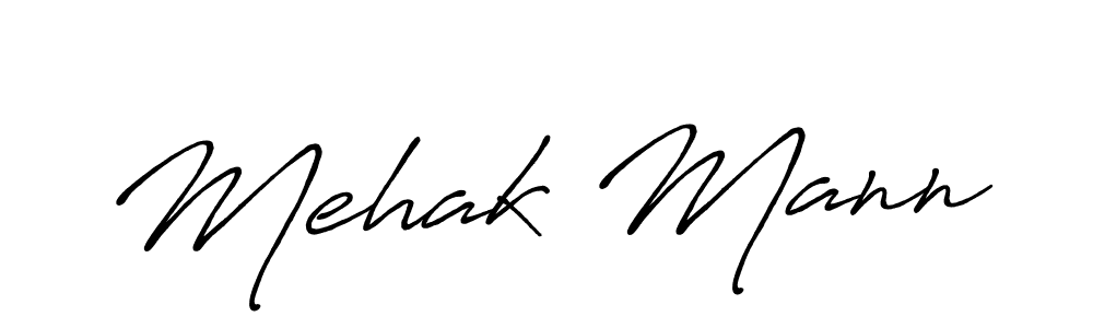 Once you've used our free online signature maker to create your best signature Antro_Vectra_Bolder style, it's time to enjoy all of the benefits that Mehak Mann name signing documents. Mehak Mann signature style 7 images and pictures png