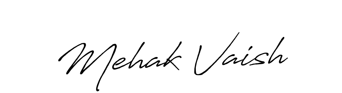 Here are the top 10 professional signature styles for the name Mehak Vaish. These are the best autograph styles you can use for your name. Mehak Vaish signature style 7 images and pictures png