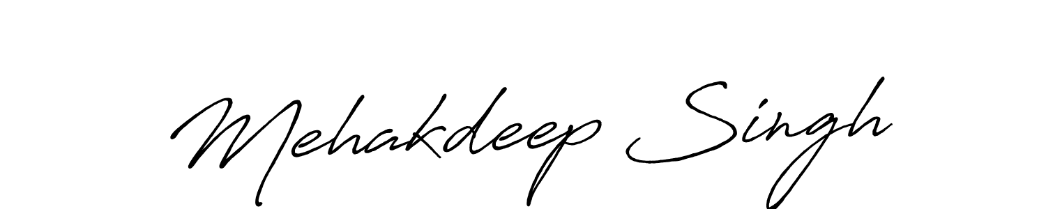 This is the best signature style for the Mehakdeep Singh name. Also you like these signature font (Antro_Vectra_Bolder). Mix name signature. Mehakdeep Singh signature style 7 images and pictures png