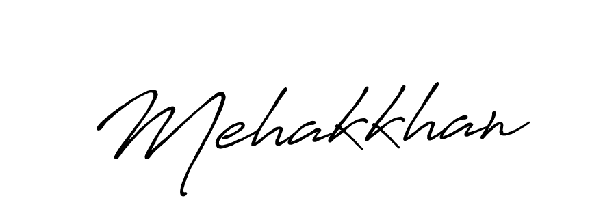 How to make Mehakkhan signature? Antro_Vectra_Bolder is a professional autograph style. Create handwritten signature for Mehakkhan name. Mehakkhan signature style 7 images and pictures png