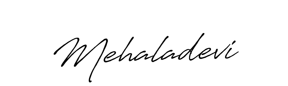 Make a beautiful signature design for name Mehaladevi. Use this online signature maker to create a handwritten signature for free. Mehaladevi signature style 7 images and pictures png