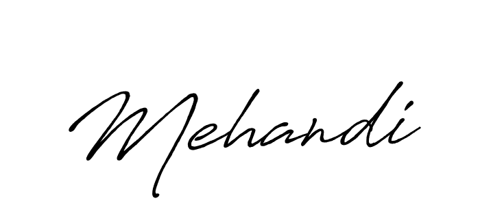 Create a beautiful signature design for name Mehandi. With this signature (Antro_Vectra_Bolder) fonts, you can make a handwritten signature for free. Mehandi signature style 7 images and pictures png