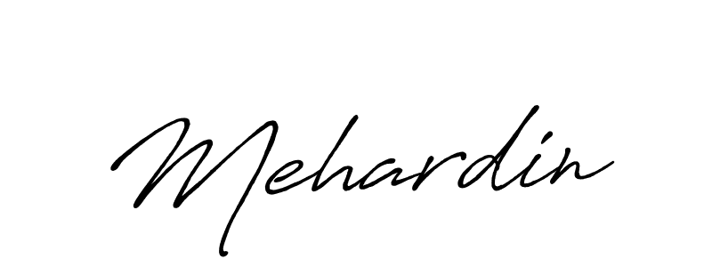 The best way (Antro_Vectra_Bolder) to make a short signature is to pick only two or three words in your name. The name Mehardin include a total of six letters. For converting this name. Mehardin signature style 7 images and pictures png