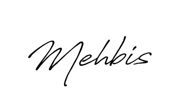 Make a beautiful signature design for name Mehbis. With this signature (Antro_Vectra_Bolder) style, you can create a handwritten signature for free. Mehbis signature style 7 images and pictures png