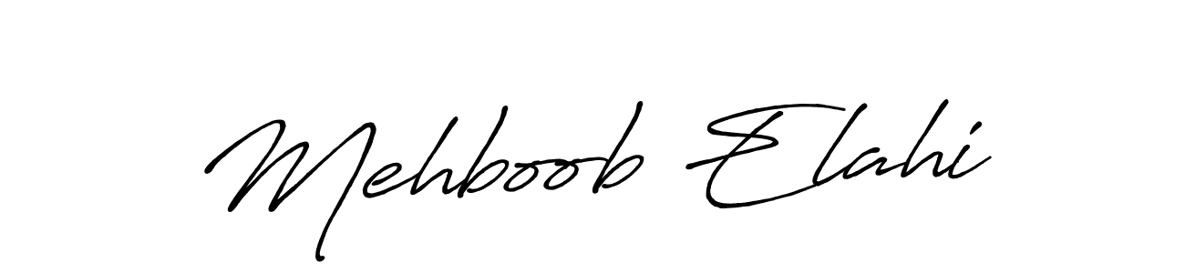 You can use this online signature creator to create a handwritten signature for the name Mehboob Elahi. This is the best online autograph maker. Mehboob Elahi signature style 7 images and pictures png