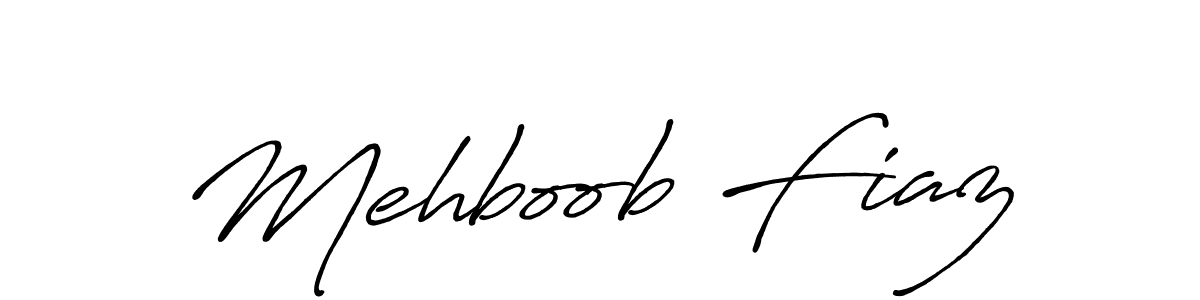 Use a signature maker to create a handwritten signature online. With this signature software, you can design (Antro_Vectra_Bolder) your own signature for name Mehboob Fiaz. Mehboob Fiaz signature style 7 images and pictures png