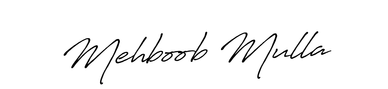 Similarly Antro_Vectra_Bolder is the best handwritten signature design. Signature creator online .You can use it as an online autograph creator for name Mehboob Mulla. Mehboob Mulla signature style 7 images and pictures png