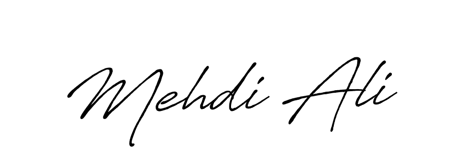 The best way (Antro_Vectra_Bolder) to make a short signature is to pick only two or three words in your name. The name Mehdi Ali include a total of six letters. For converting this name. Mehdi Ali signature style 7 images and pictures png