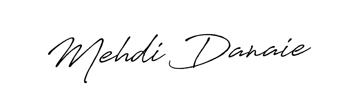 It looks lik you need a new signature style for name Mehdi Danaie. Design unique handwritten (Antro_Vectra_Bolder) signature with our free signature maker in just a few clicks. Mehdi Danaie signature style 7 images and pictures png