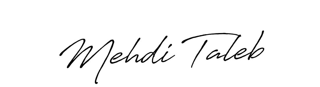 Similarly Antro_Vectra_Bolder is the best handwritten signature design. Signature creator online .You can use it as an online autograph creator for name Mehdi Taleb. Mehdi Taleb signature style 7 images and pictures png